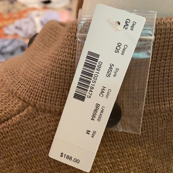 J Crew wool cardigan jacket style sweater medium - Picture 3 of 7